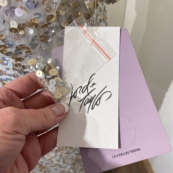 JS Collections Sequin Gown - Picture 8 of 10